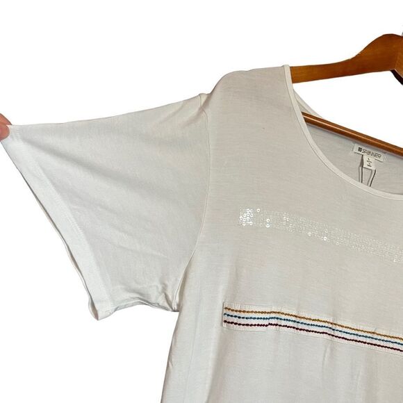 NWT! Spanner embellished short sleeve t shirt - Picture 6 of 11